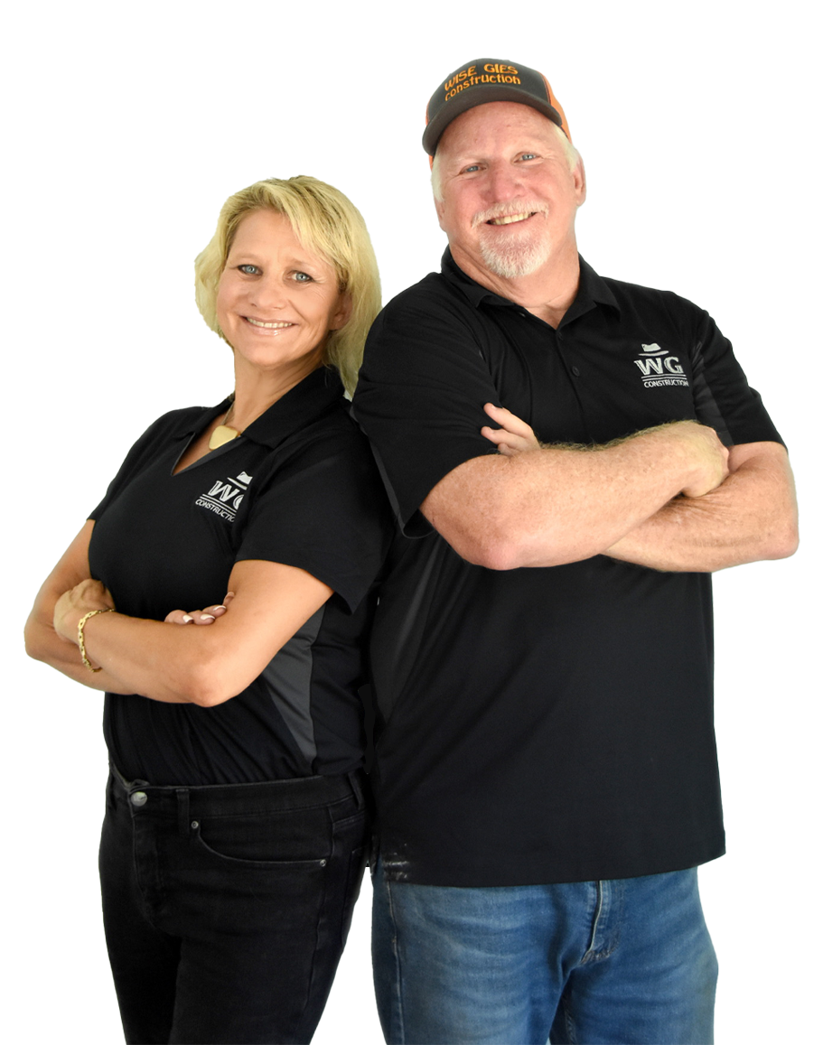 Kurt and Lana Gies, owners of Wise Gies Construction